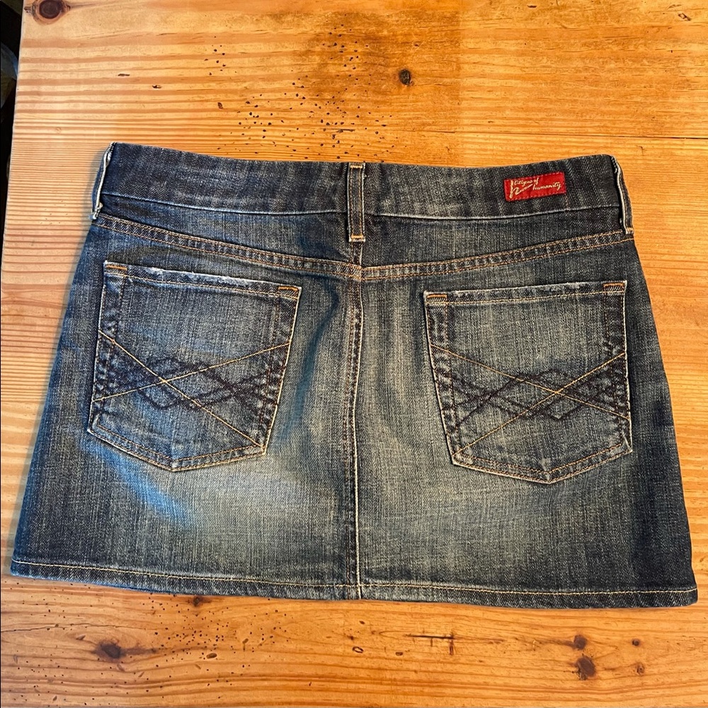 Citizens of Humanity Denim Mini Skirt